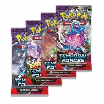 * Pokmon TCG: SV05 Temporal Forces - Booster balek 10 karet