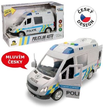 Auto policejn CZ dodvka na setrvank a baterie zvuk a svtlo / city collecttion