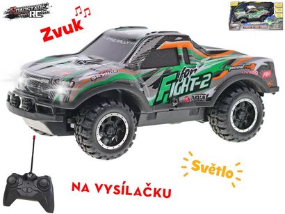 Roadblasters R/C auto ternn 17cm 27MHz pln funkce se svtlem na ovldn