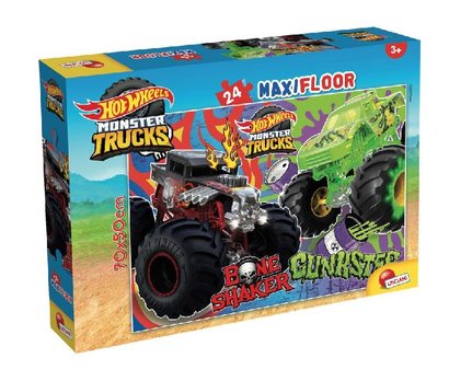 * Puzzle 24 dlk Hot Wheels MAXIFLOOR 70x50 cm HW