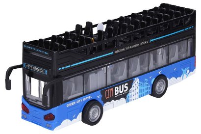 Autobus dvoupatrov vyhldkov 28cm, svtlo a zvuk