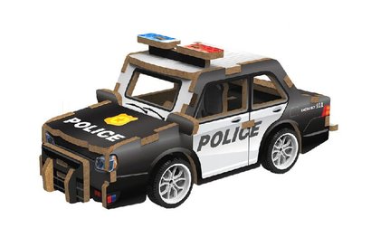 3D puzzle devn policie 13cm na zptn nataen, 22 dlk