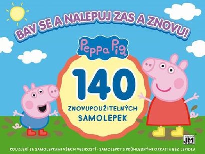 Bav se a nalepuj zas a znovu Prastko Peppa 140 znovu pouitelnch samolepek