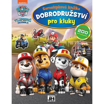 Velk samolepkov knka Dobrodrustv Tlapkov patrola, paw patrol