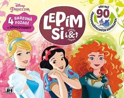 Lepm si zas a znovu Disney Princezny 90 znovu pouitelnch samolepek