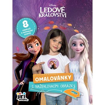 Omalovnky s naehlovacmi obrzky Ledov krloovstv, Frozen