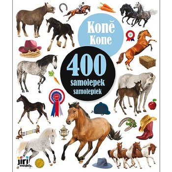 400 samolepek Kon