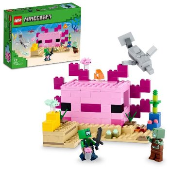 * LEGO Minecraft 21247 Domeek axolotl