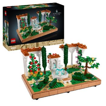 * LEGO Icons 10359 Zahrada s fontnou