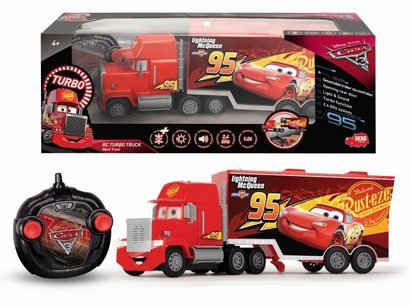 * R/C Cars 3 Turbo Mack Truck 46 cm, 3 kan