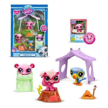 * Littlest Pet Shop 3 figurky Kempovn 2 serie LPS