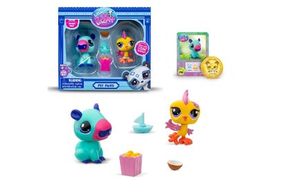 * Littlest Pet Shop 2 figurky Pet Pairs 2. serie LPS