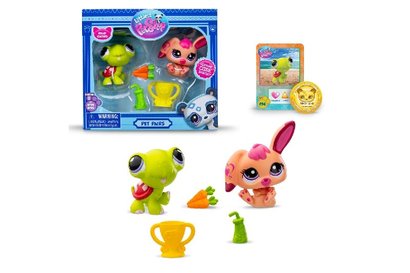 * Littlest Pet Shop 2 figurky Pet Pairs 2. serie LPS 00587