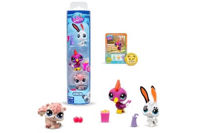 * Littlest Pet Shop 3 figurky Pet Trio Tuba  Srie 2 LPS