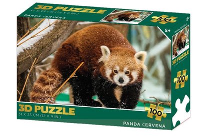 Panda erven 3D puzzle 100 dlk