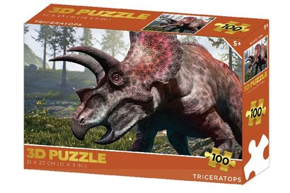 Puzzle 3D Triceratops