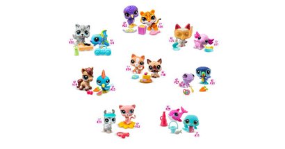 * Littlest Pet Shop 2 figurky - 7. generace LPS 1, serie