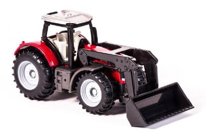 * Siku 1484 Massey Ferguson traktor s pednm nakladaem 8cm