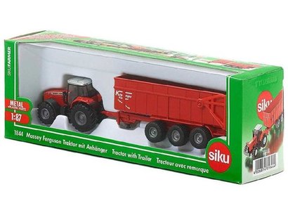 * Siku 1844 Traktor Massey Ferguson s privesem 1:87