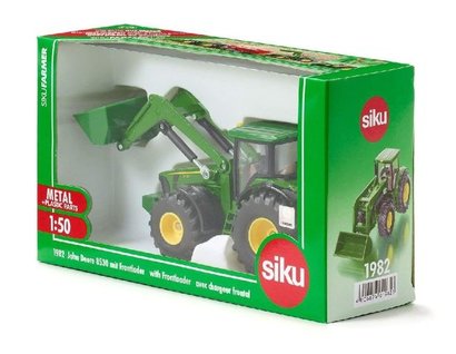 * Siku traktor John Deere+pedn naklada 1:50 1982