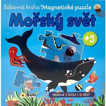 Magnetick kniha puzzle MOSK SVT 3 x16 dlk, ti a skldej