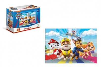 Minipuzzle 35 Tlapkov patrola, paw patrol