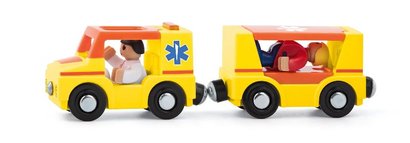 * Woody Autika k vlakodrze ambulance, devo