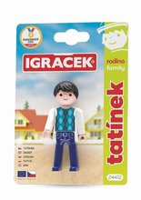 * Igrek rodina tatnek figurka