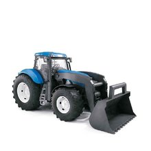 Traktor modr New Holand 40cm s radlic