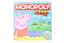* Monopoly Junior prastko Peppa hasbro F1656, rodinn hra, 5+