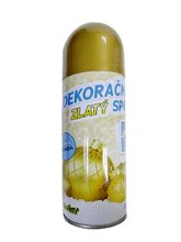 Dekoran sprej zlat 250ml vnoce