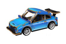 3D puzzle devn zvodn auto 13cm na zptn nataen, 22 dlk