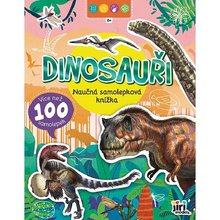 Naun samolepkov knka 6+ Dinosaui, 100+ samolepek