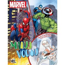 Maluj vodou A4 Marvel