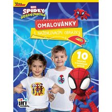 Omalovnky s naehlovacmi obrzky Spidey