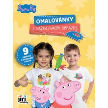 Omalovnky s naehlovacmi obrzky Prastko Peppa, pig