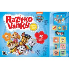 Raztkovnky Tlapkov patrola - raztka + omalovnky Paw patrol