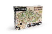 * Puzzle - Mapa esk republiky, 160 ks