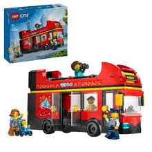 * LEGO City 60407 erven dvoupodlan vyhldkov autobus