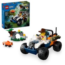 * LEGO City 60424 tykolka na przkum dungle  mise panda erven