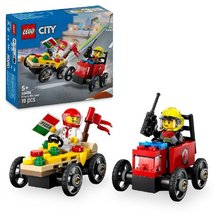 * LEGO City 60458 Zvodn balek: Rozvoz pizzy vs. hasisk auto