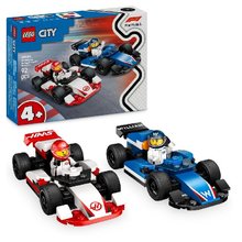 * LEGO City 60464 Zvodn vozy F1 Williams Racing a Haas F1