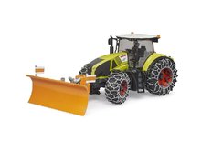 Bruder Claas Axion 950 se snhovmi etzy a radlic