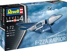 * Revell Plastic ModelKit letadlo 03858 - Lockheed Martin F-22A Raptor (1:72)