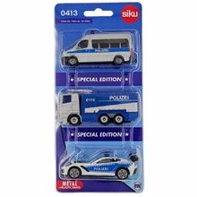 * SIKU Blister set 0413 Policie set, 3 ks