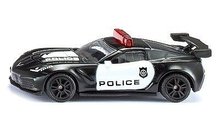 * SIKU 1545 Chevrolet Corvete ZR1 Policie  9,7 x 7,8 cm