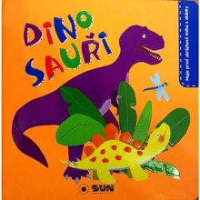Dinosaui obrzkov kniha s oknky - super leporelo