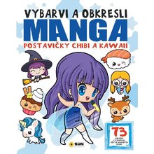 Manga - Postaviky Chibi a Kawaii - Vybarvi a obkresli