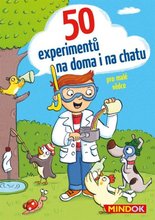 * Mindok 50 Experiment na doma i na chatu, vzdlvac karetn hra, 8+